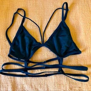 Urban Outfitters strapping black bralette